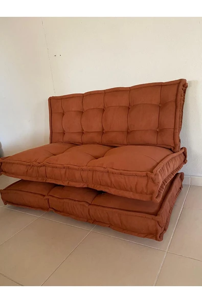 FABRİCAHOME Kombo Berlin 5 Oturma Minderi Yer Minderi Açılabilir Minder Katlanır Yatak