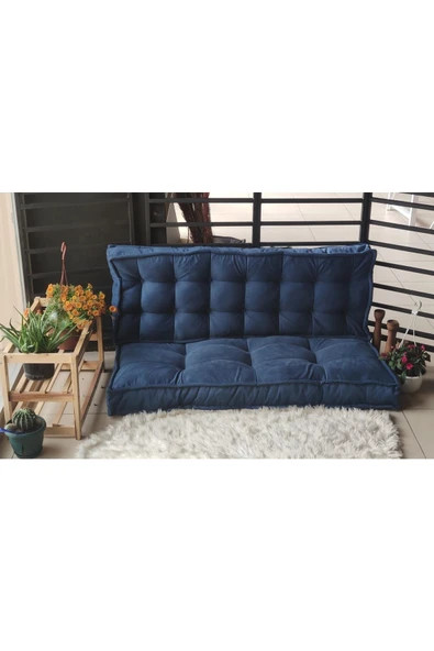 FABRİCAHOME Berlin 5 Yer & Palet Minderi 2'li 130×70×10 - Resim 2