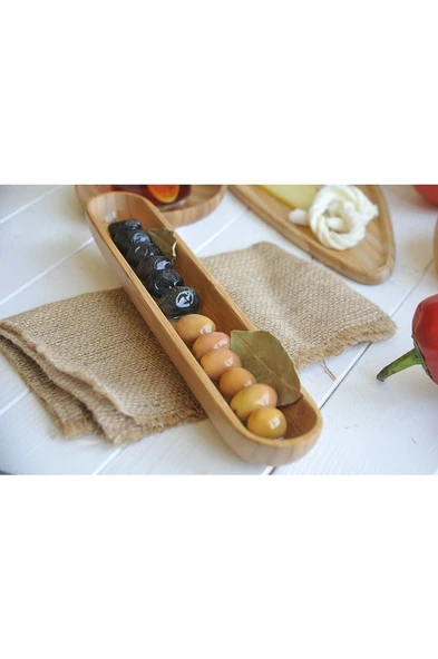 Bambum B2311 Luiz 30 cm Zeytin Tabağı