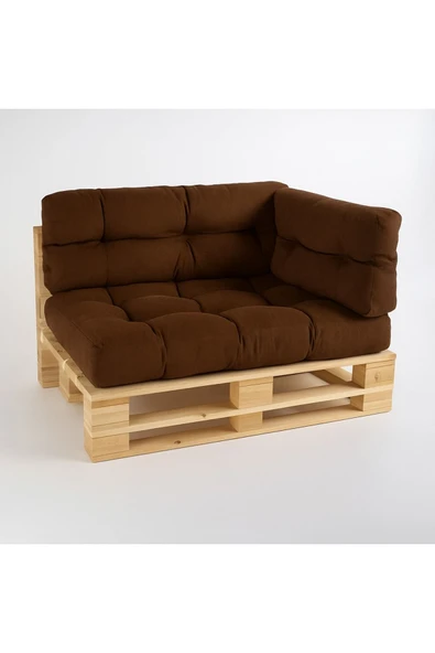 beyzima 120x80 Palet Minder Seti Bahçe Mobilyası Bahçe Minderi İç Mekan Yer Minderi ürün görseli