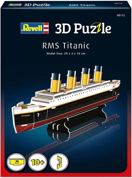 Rewell 3D Puzzle Rms Titanic - Resim 2