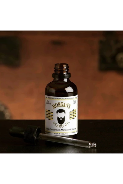 MORGAN'S POMADE Morgan's Beard Oil - Brezilya Portakal Özlü Sakal Yağı 50ml - Resim 2