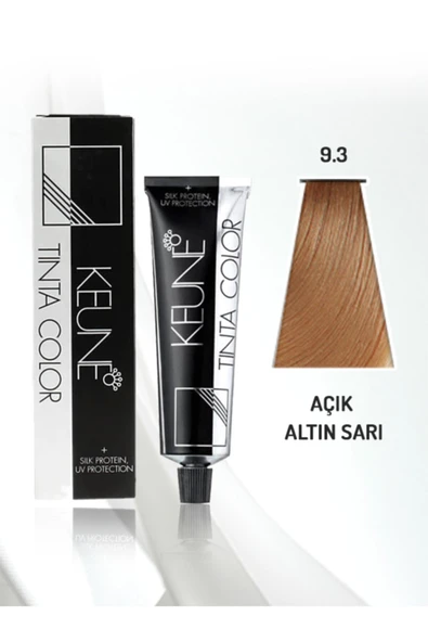 KEUNE Tinta Color Saç Boyası 60 ml No - 9.3 Açık Sarı Dore - Resim 2