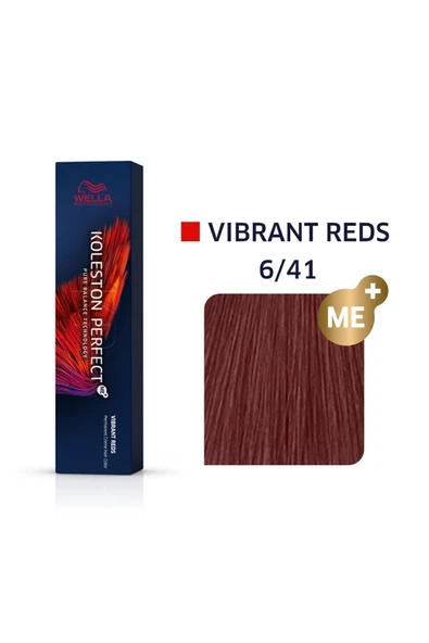 WELLA Koleston Perfect Me 6/41 Vibrant Reds Kalıcı Saç Boyası 60 ml ürün görseli 1