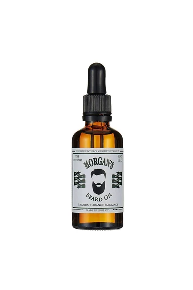 MORGAN'S POMADE Morgan's Beard Oil - Brezilya Portakal Özlü Sakal Yağı 50ml - Resim 7