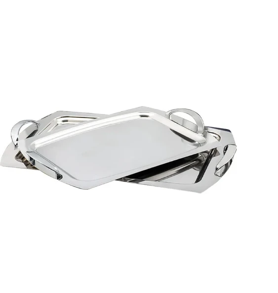 ÖZLİFE BAHAR 2 Lİ TEPSİ SADE GOLD