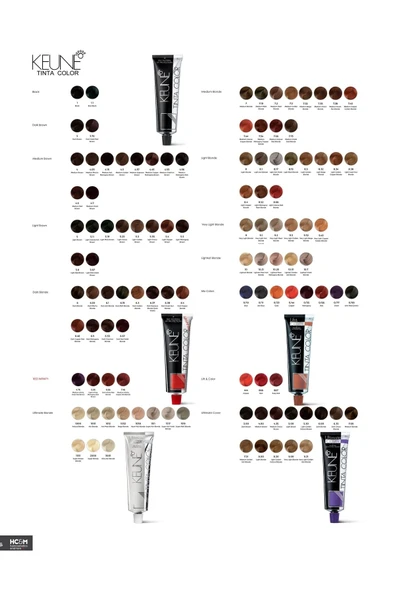 KEUNE Tinta Color Saç Boyası 60 ml No : 9.43 - Açık Sarı Bakır Dore - Resim 2