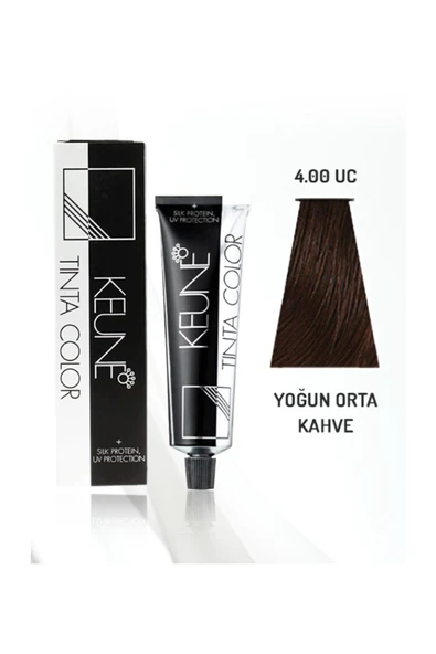 KEUNE Tinta Color Saç Boyası 60 ml No - 4.00 UC Yoğun Orta Kahve ürün görseli 1