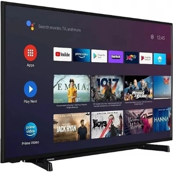 Toshiba  43LA2363DT 43" 108 Ekran Uydu Alıcılı Full HD Android DLED TV - Resim 2