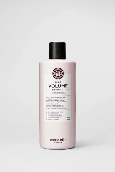 MARİA NİLA Pure Volume Shampoo 350ml / 11.8oz ürün görseli 1