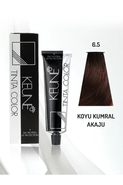 KEUNE Tinta Color Saç Boyası 60 ml No - 6.5 Koyu Kumral Akaju ürün görseli 1