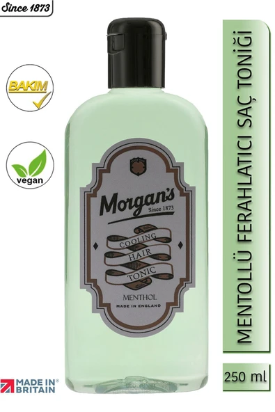 MORGAN'S POMADE Morgan's Menthol Cooling Hair Tonic - Mentollü Ferahlatıcı Saç Toniği 250 ml ürün görseli 1