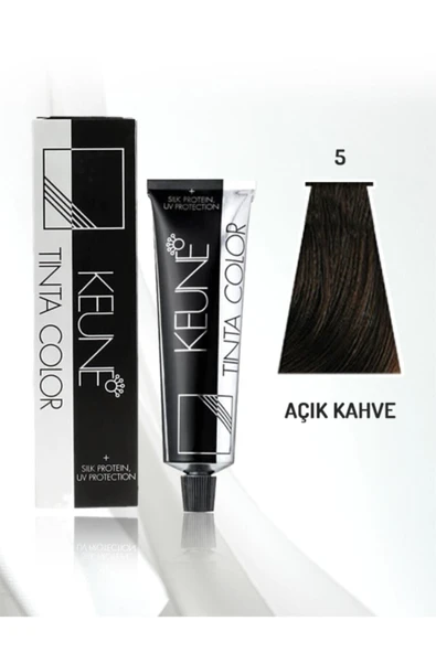 KEUNE Tinta Color Saç Boyası 60 ml No - 5 Açık Kahve ürün görseli 1
