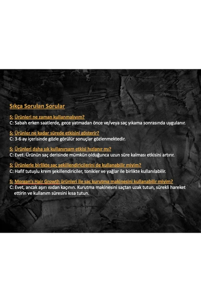 MORGAN'S POMADE Hair Growth Volume Spray - Dökülme Karşıtı Yenileyici Sprey 120 ml - Resim 6