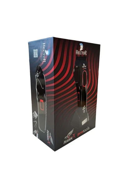 HECTOR Hawk X Professional Tıraş Makinesi Siyah - Resim 6