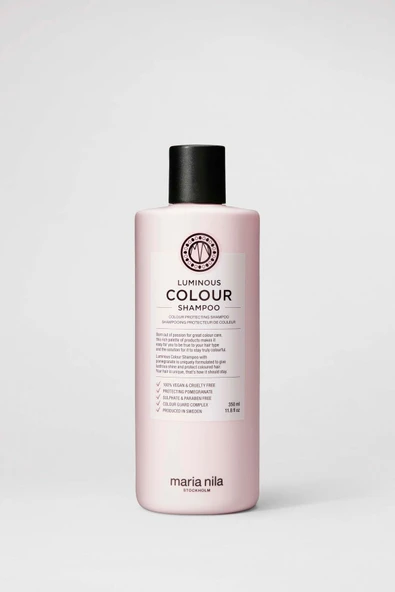 MARİA NİLA Lumınous Colour Shampoo 350ml / 11.8oz ürün görseli 1