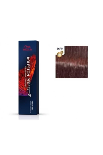 WELLA Koleston Perfect Me Vibrant Reds 66/44 Yoğun Koyu Kırmızı ürün görseli 1