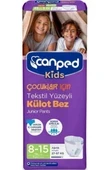 Canped Kids Tekstil Yüzeyli 8-15 Yaş 8'li Çocuk Külotlu Hasta Bezi ürün görseli
