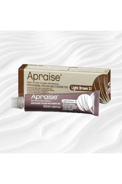 APRAİSE APRAİSE Kaş Kirpik Boyası 3.1 Açık Kahve 20 ml