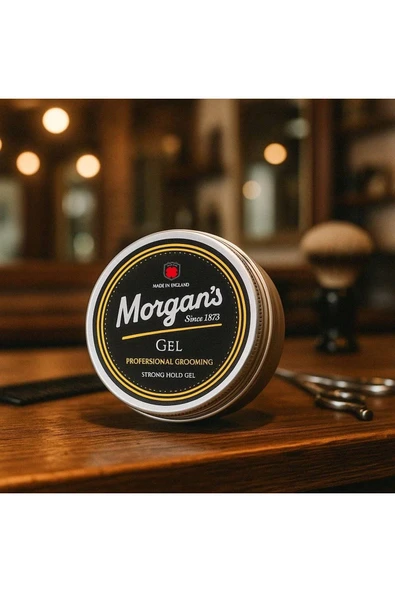 MORGAN'S POMADE Strong Hold Gel - Yüksek Tutuşlu Şekillendirici Jel 100 ml - Resim 2