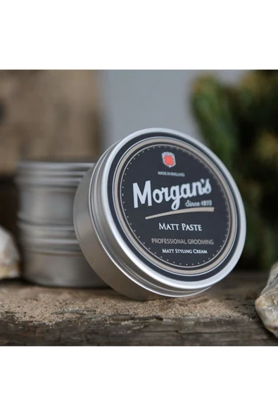 MORGAN'S POMADE Morgan's Matt Clay Smooth Firm Hold - Güçlü Tutuş Sağlayan Şekillendirici Kil 75 ml - Resim 3