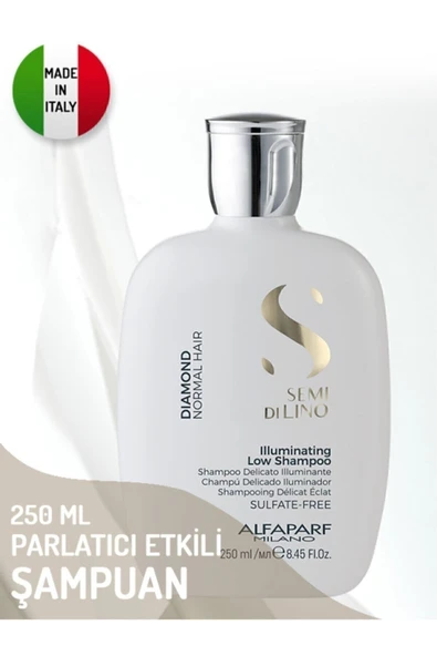 ALFAPARF SDL Diamond Illuminating Low Shampoo 250 ml - Resim 2