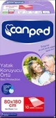 Canped 80x180 cm 10'lu Yatak Koruyucu Örtü ürün görseli