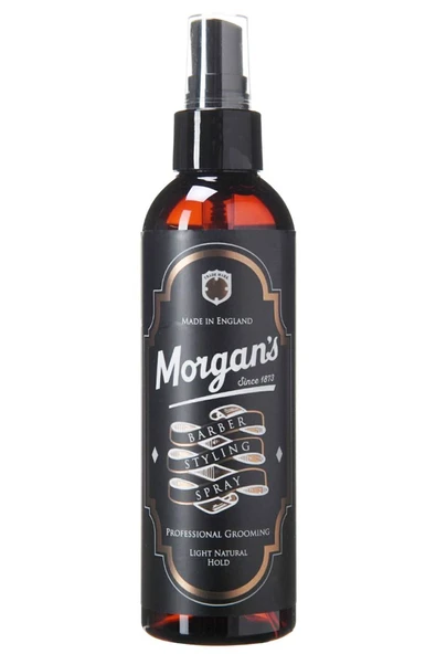MORGAN'S POMADE Morgan's Barber Styling Spray - Hafif Ve Doğal Tutuşlu Sprey 200 ml - Resim 2