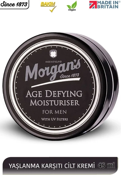 MORGAN'S POMADE Morgan's Age Defying Moisturiser - Yaşlanma Karşıtı Nemlendirici Cilt Bakım Kremi 45 ml ürün görseli 1