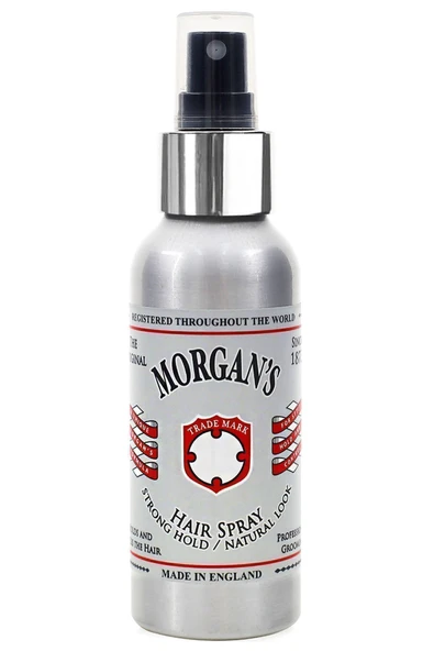 MORGAN'S POMADE Morgan's Strong Hold Spray - Güçlü Tutuşlu Doğal Görünümlü Saç Spreyi 100 ml - Resim 3