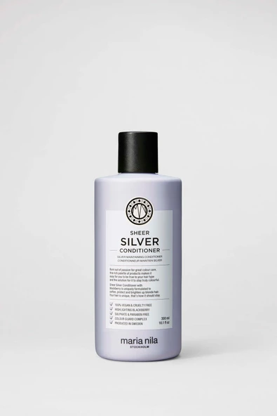 MARİA NİLA Sheer Sılver Condıtıoner 300ml / 10.1oz ürün görseli 1