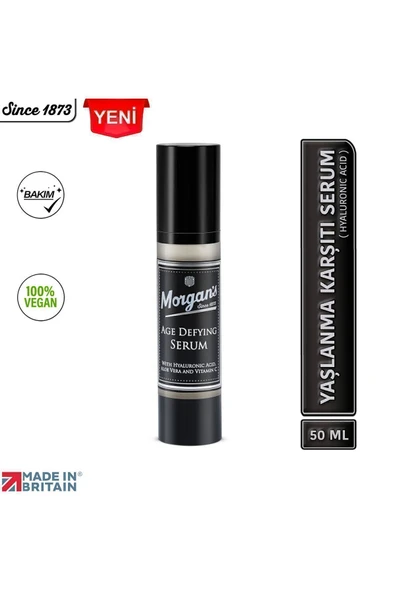 MORGAN'S POMADE Age Defying Serum - Yaşlanma Karşıtı Nemlendirici Cilt Bakım Serumu 50ml - Resim 5