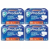 Prosafe Belbantlı Yetişkin Hasta Bezi L 30x4 120 Adet ürün görseli