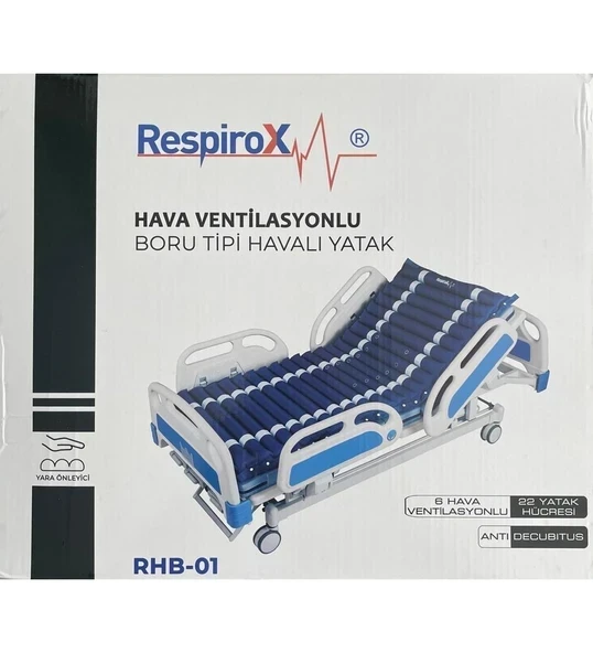 RESPİROX Elit Marka Hava Ventilasyonlu Boru Tipi Havalı Hasta Yatak Yara Önleyici - 2
