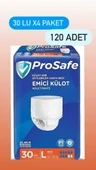 Prosafe Yetişkin Emici Külot Büyük 30'lu x4 ürün görseli