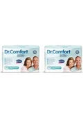 Dr.Comfort Yetişkin Bel Bağlamalı Hasta Bezi Large 30'lu 2 Paket 60 Adet ürün görseli