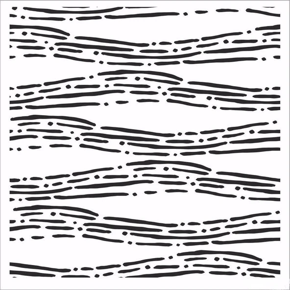 HOME DECOR MİNİ STENCIL HDM-171 25X25 ürün görseli