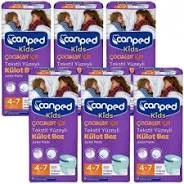 CANPED Çocuklar Için Emici Külot 4-7 Yaş - 54 Adet ürün görseli