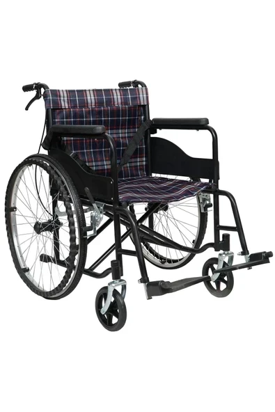 WİTRA Emek Sağlık Ithal Lüx Tekerlekli Sandalye Manuel Engelli Hasta Taşıma Transfer Sandalyesi Arabası ürün görseli