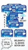 Prosafe Belbantlı Ekstra Büyük Boy XL 30'lu 6 Adet Hasta Bezi ürün görseli