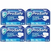 Prosafe Belbantlı Ekstra Büyük Boy (XL) Hasta Bezi 30'lu 4 Paket ürün görseli