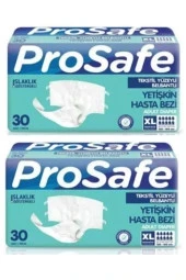 PROSAFE Yetişkin Hasta Bezi xlarge 30 Adet X 2 Paket 60 Adet ürün görseli