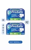 Prosafe Belbantlı Orta Boy M 30'lu 2 Adet Hasta Bezi ürün görseli