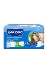 CANPED Belbantlı Tekstil Yüzeyli Hasta Bezi Orta 30'Lu Medium ürün görseli