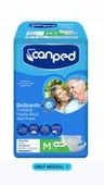 Canped Tekstil Yüzeyli Belbantlı Orta Boy M 30'lu Hasta Bezi ürün görseli