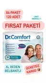 Dr.Comfort Belbantlı Hasta Bezi Ekstra Büyük (XL) 30'lu 120 Adet ürün görseli