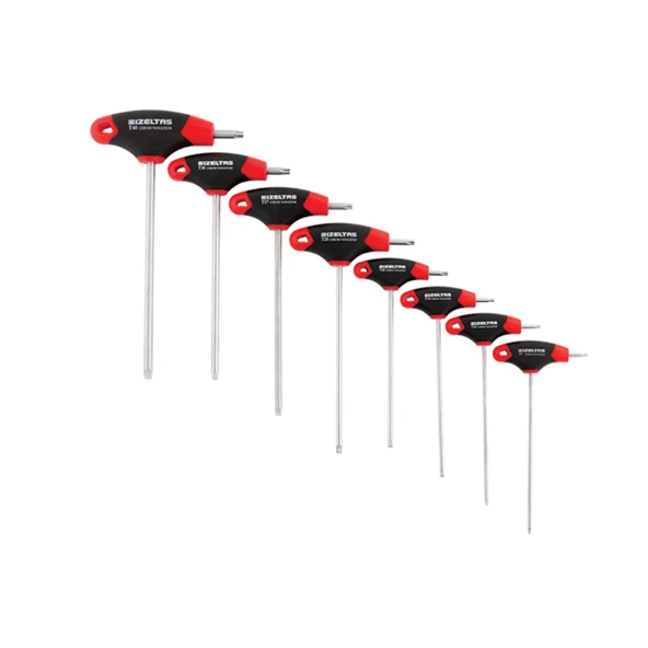 İZELTAŞ T TİPİ TORX ALLEN ANAHTAR TAKIMI 8 PARÇA ürün görseli 1