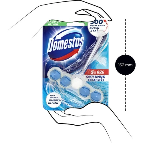 Domestos Wc Blok 5'Li Güç Okyonus 50 Gr 6859 - 6