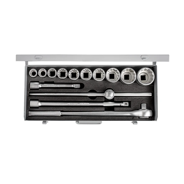 İZELTAŞ 3/4''' ON İKİ KÖŞE LOKMA ANAHTAR TAKIMI 14 PARÇA ürün görseli 1