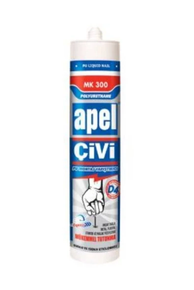 Mitre Apel Apel Sıvı Çivi Montaj Kit Çok Güçlü Yapıştırıcı 300 gr 55 - 2